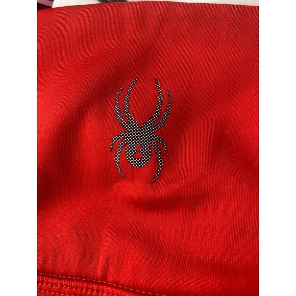 Spyder Active Women's Size M Red Leggings with Side Pockets - Picture 6 of 8
